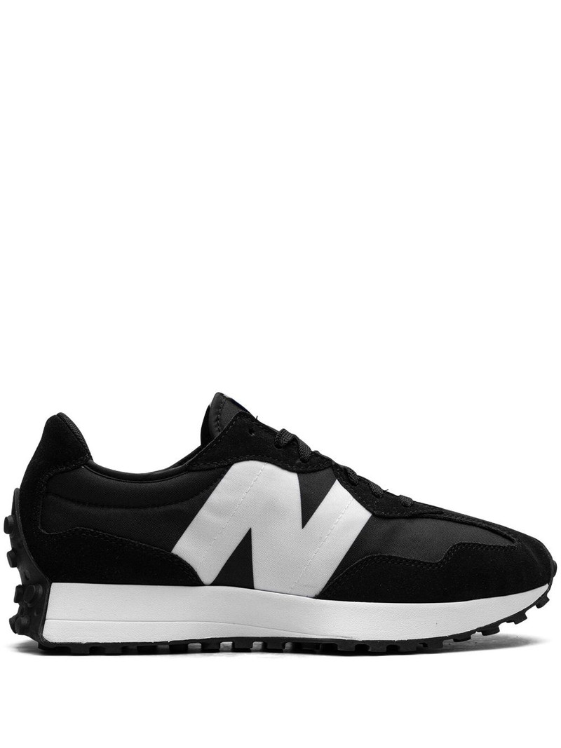 327 "Black" leather sneakers 1