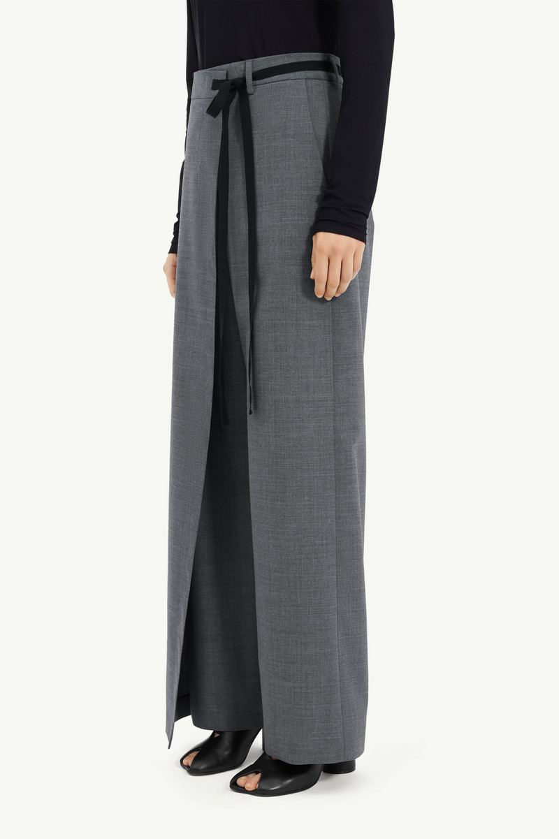 Wool-blend trousers 4