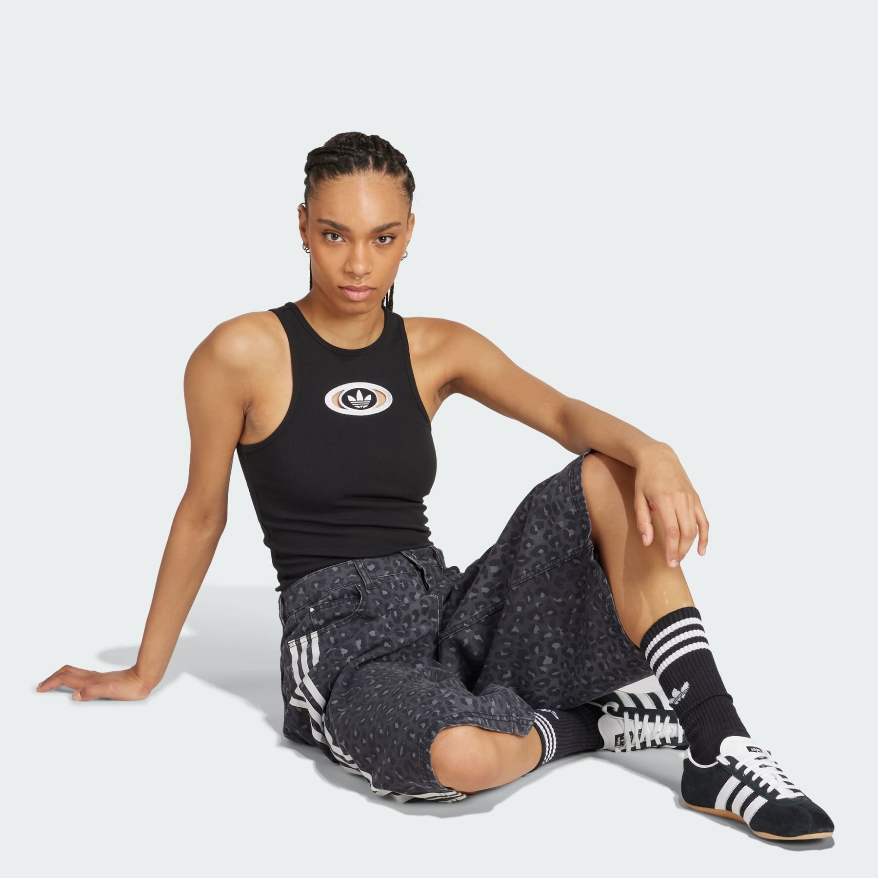 adidas Originals Denim Bermuda Shorts - 4