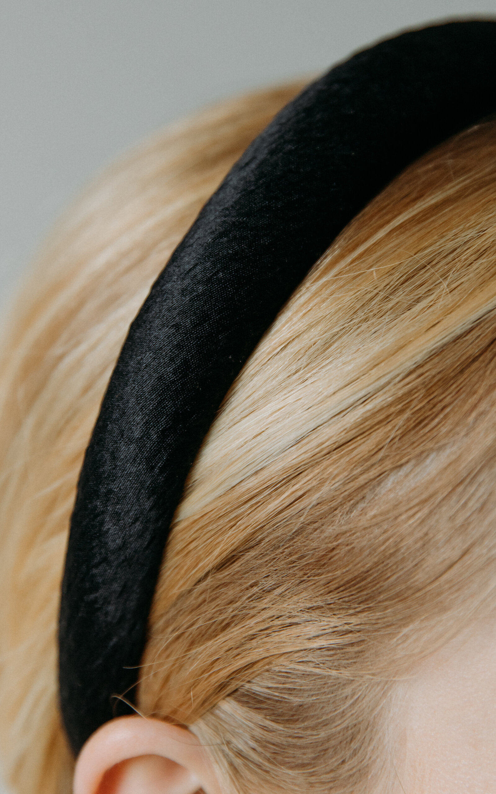 Tori Silk Headband black - 3