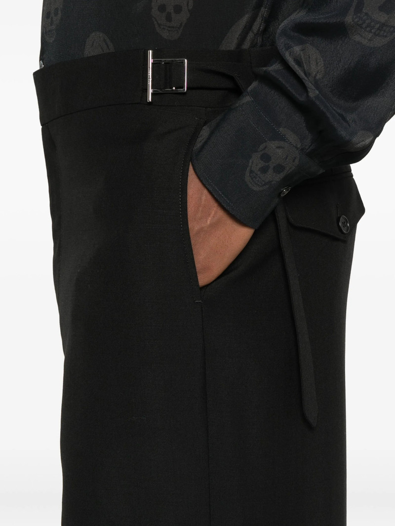 Alexander McQueen Alexander Mcqueen Buckle-fastening Trousers outlook