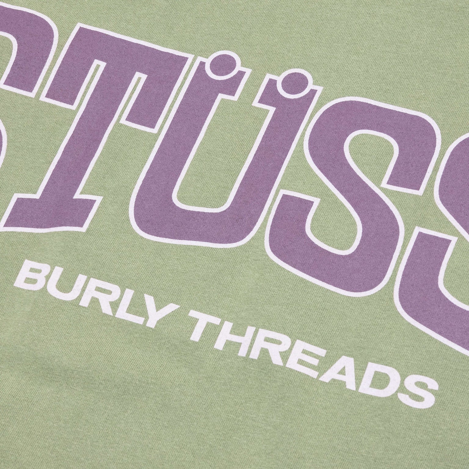 BURLY THREADS PIG. DYED TEE - OLIVE - 3