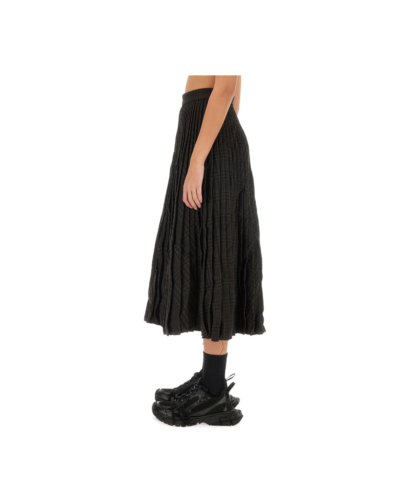 Pleated Skirt. - 4
