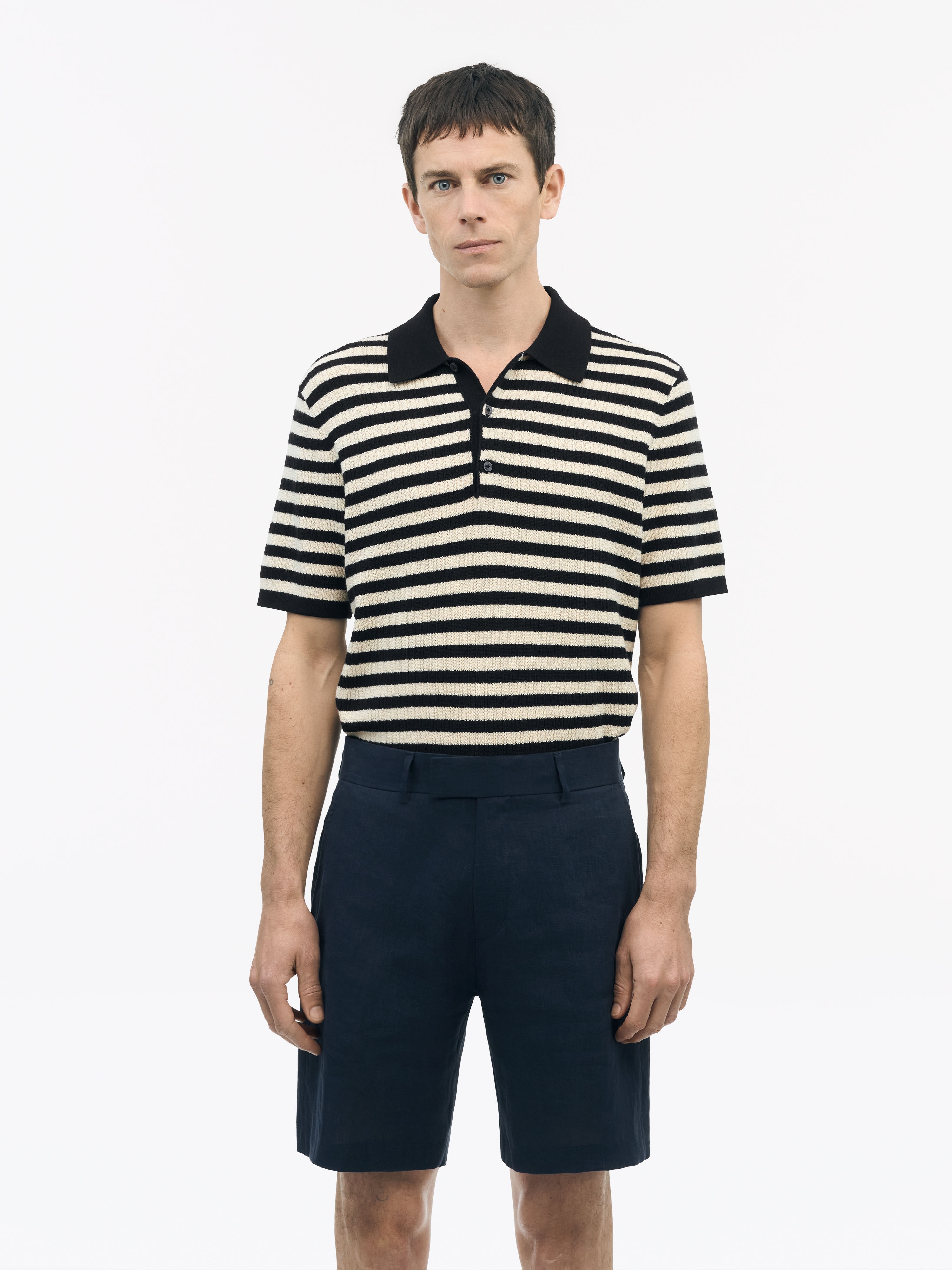 Thiago Tailored Linen Shorts - 3