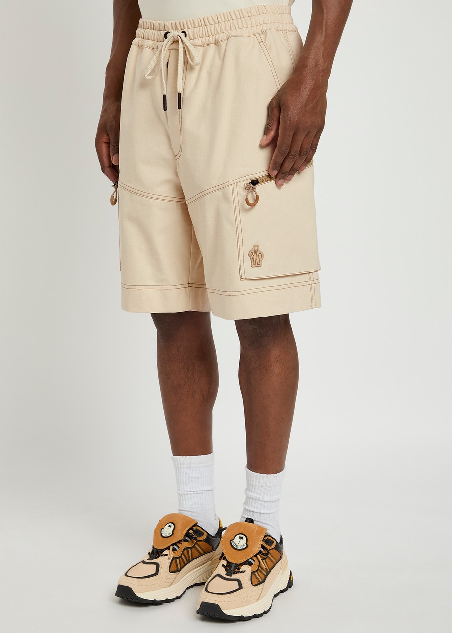 Moncler Grenoble Canvas Cargo Shorts - 2