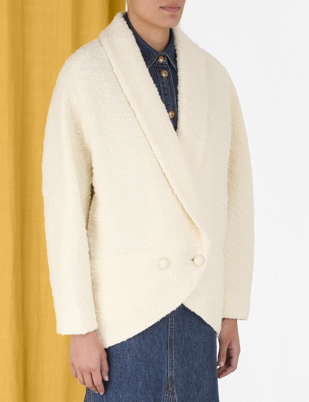 LUMINOSITY OVERSIZED COAT - 5