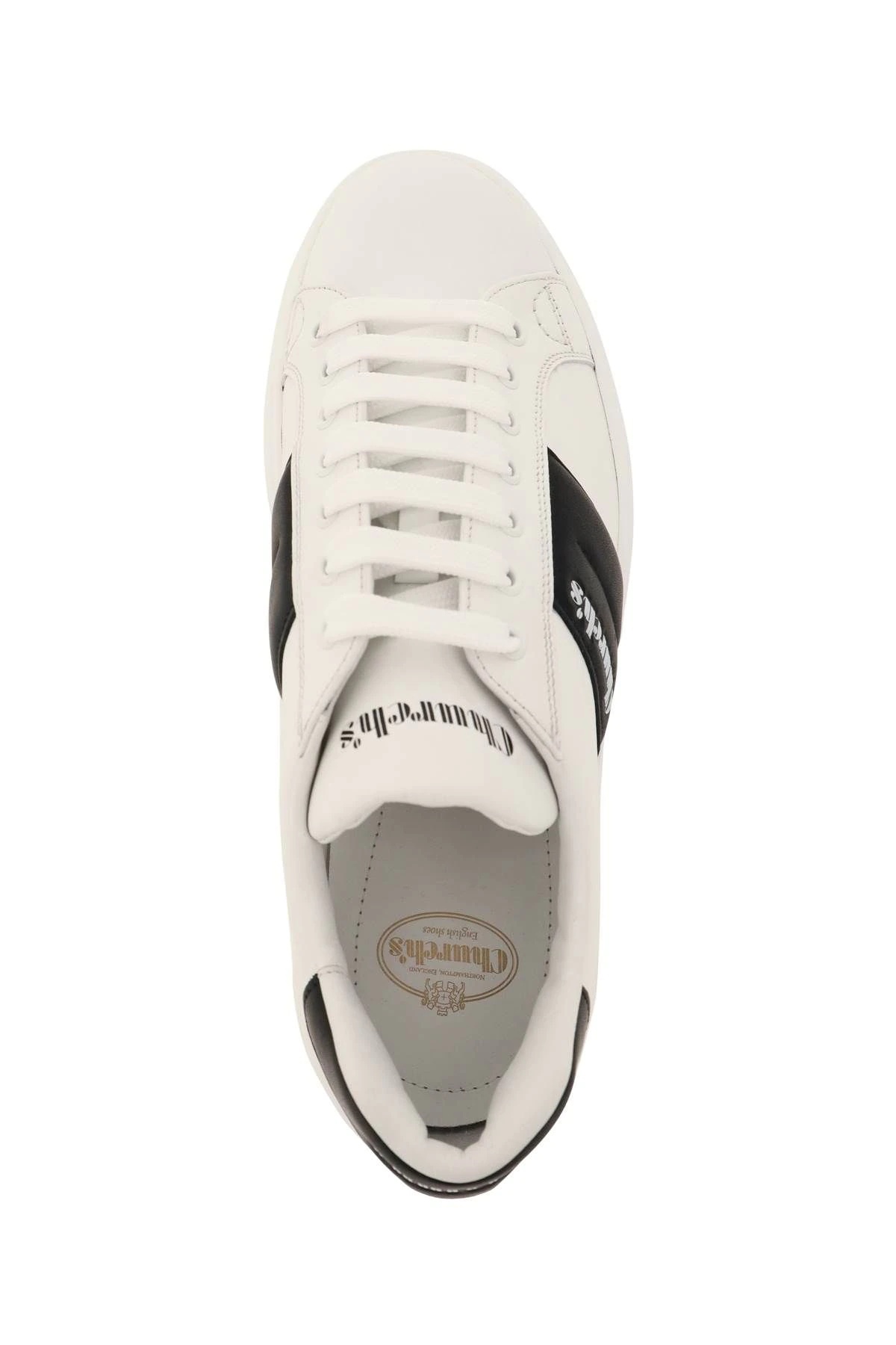 MACH 3 LEATHER SNEAKERS - 3