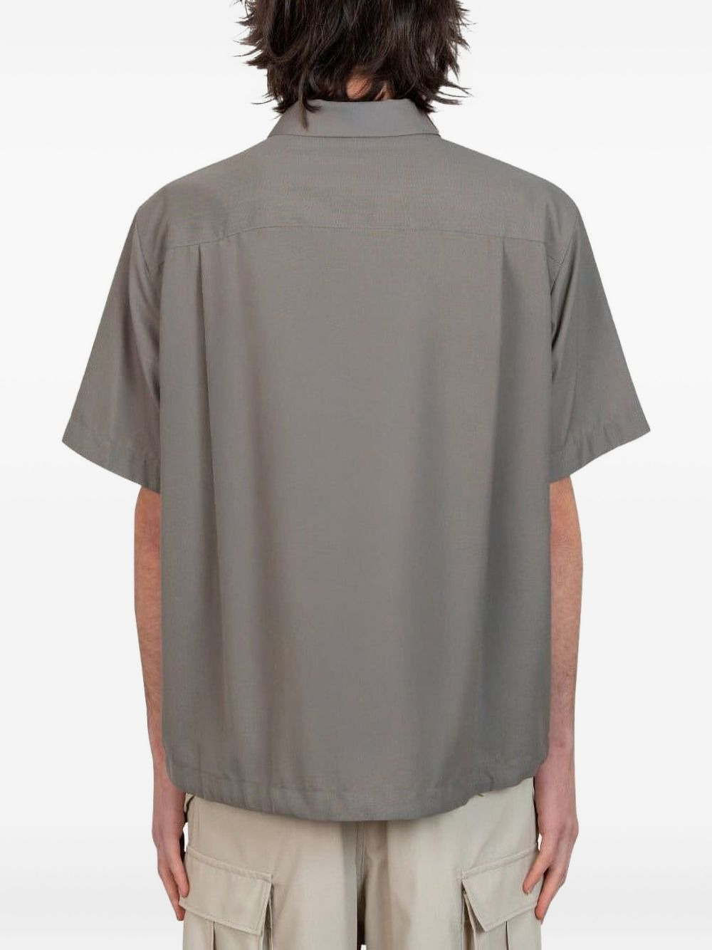 zip-front polo shirt - 3