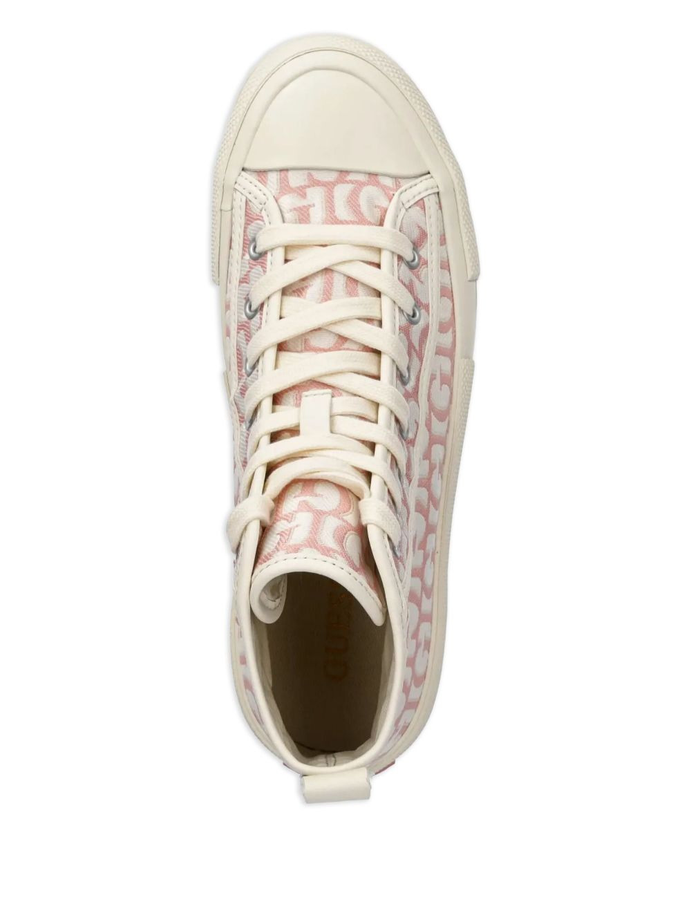Colyn monogram-canvas high-top sneakers - 4