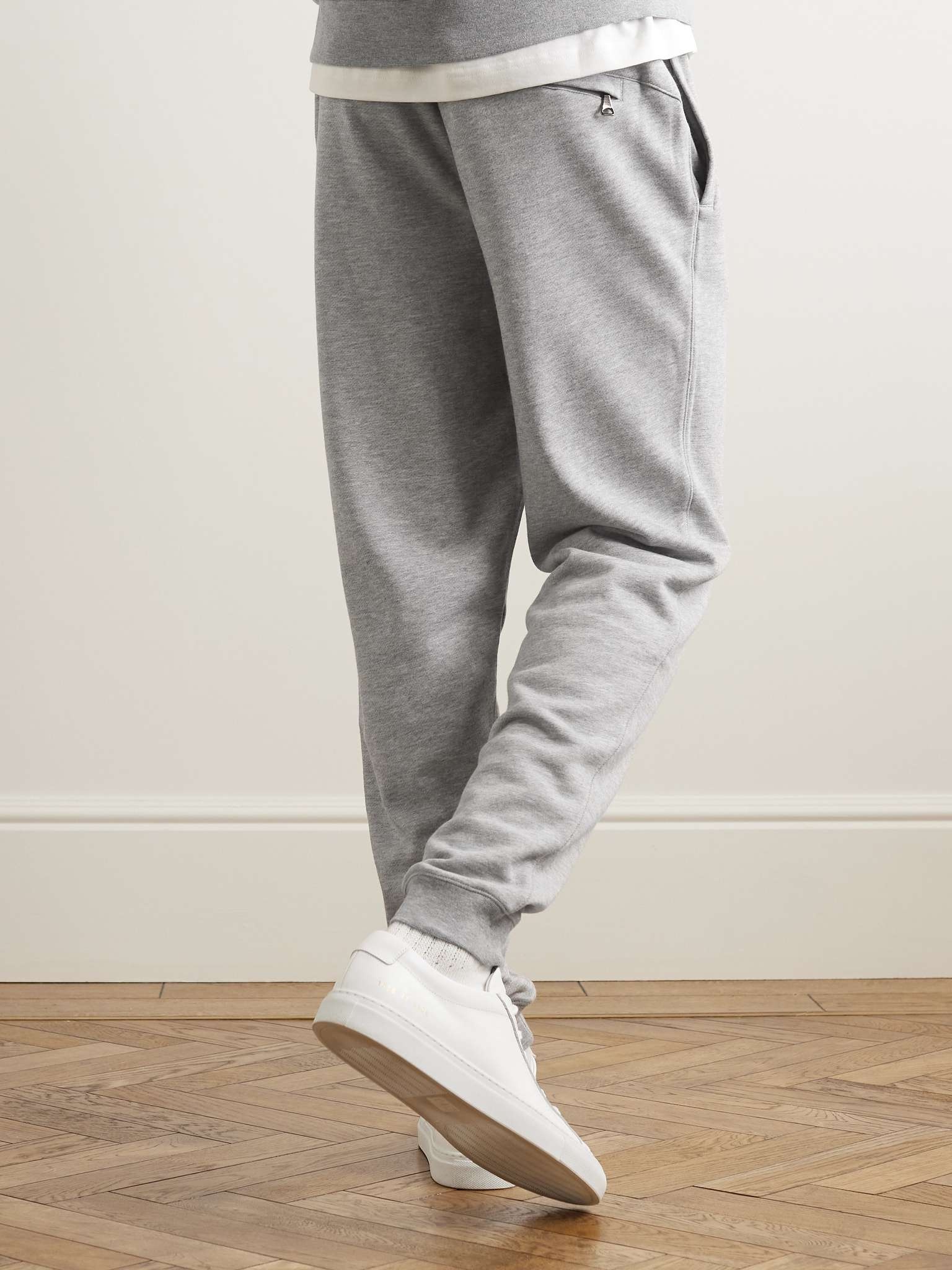 Quinn 1 Tapered Cotton and Modal-Blend Jersey Sweatpants - 4
