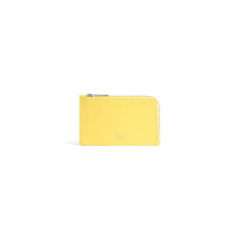 Women's Envelope Long Coin And Card Holder  in Yellow 1