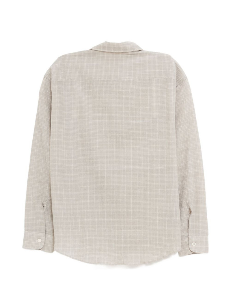 mfpen check-pattern shirt outlook