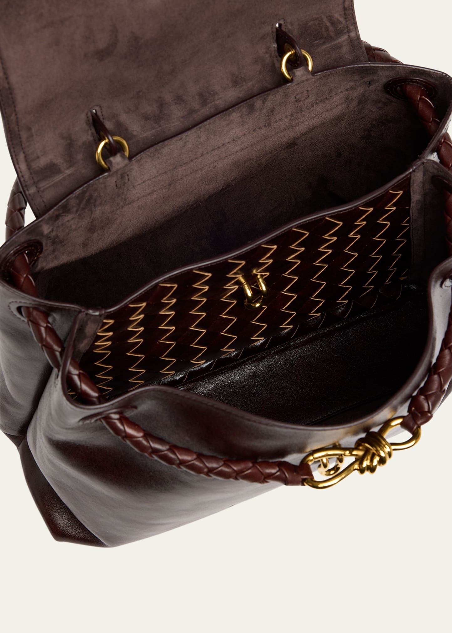 Ciao Ciao Medium Distressed Leather Top-Handle Bag - 4