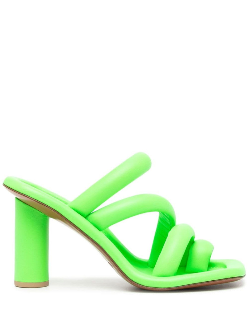90mm padded leather sandals 1