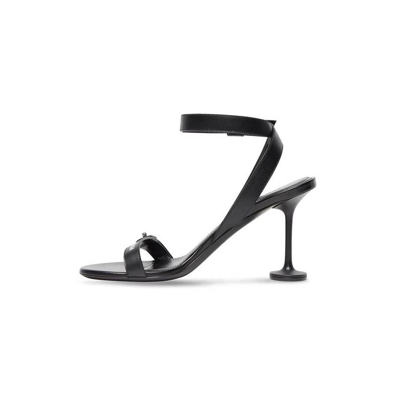 BALENCIAGA Women's Afterhour 90mm Sandal  in Black outlook