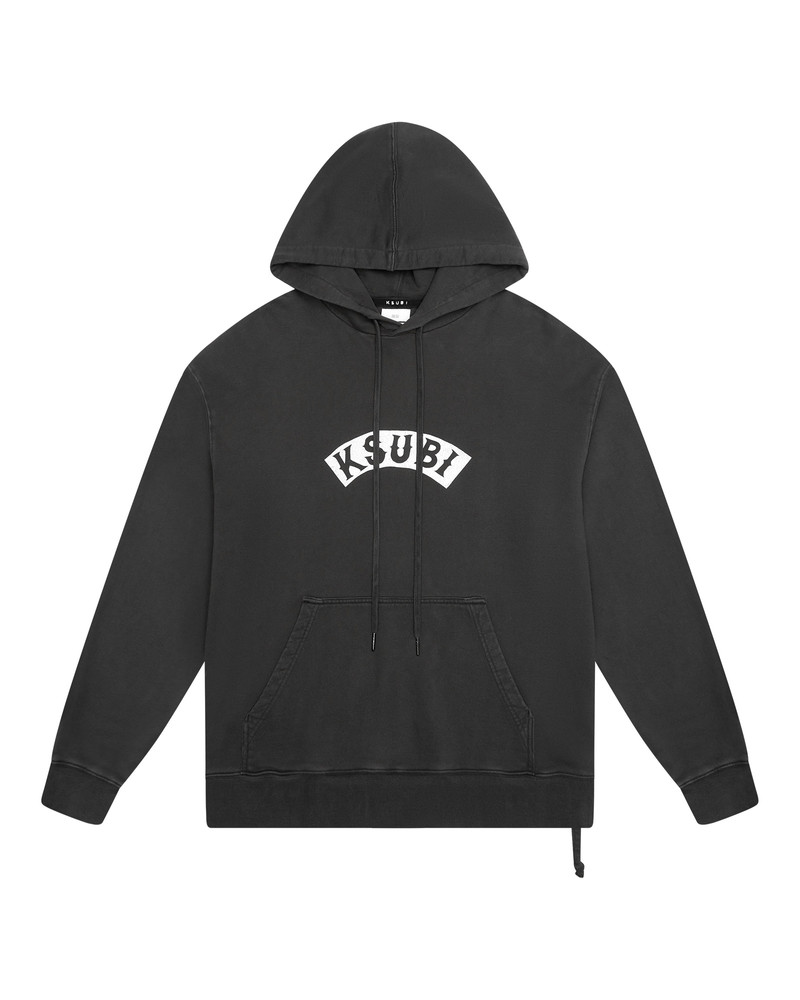 BADDIES BIGGIE HOODIE FADED BLACK 5
