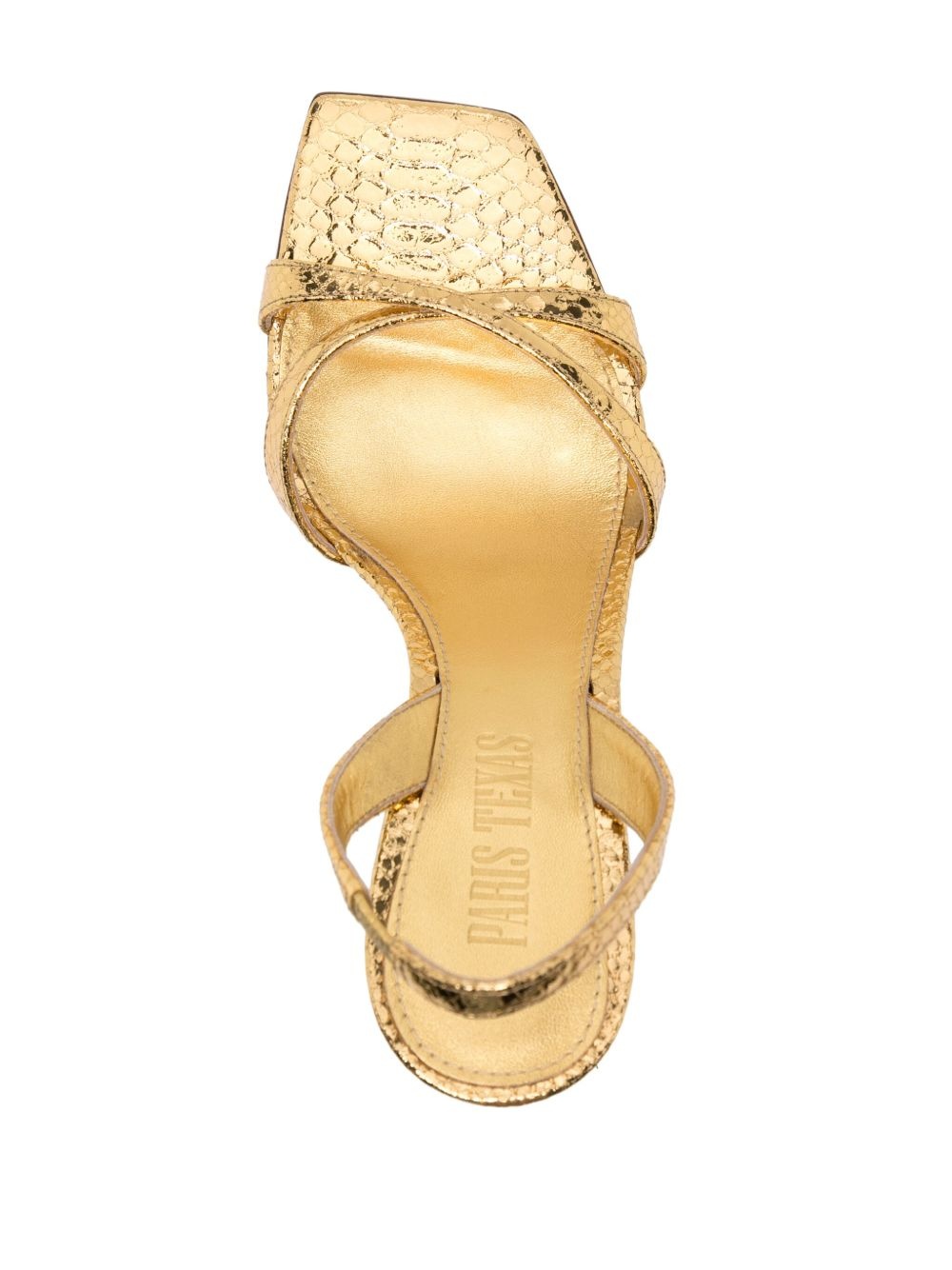 Stiletto 85mm leather sandals - 4