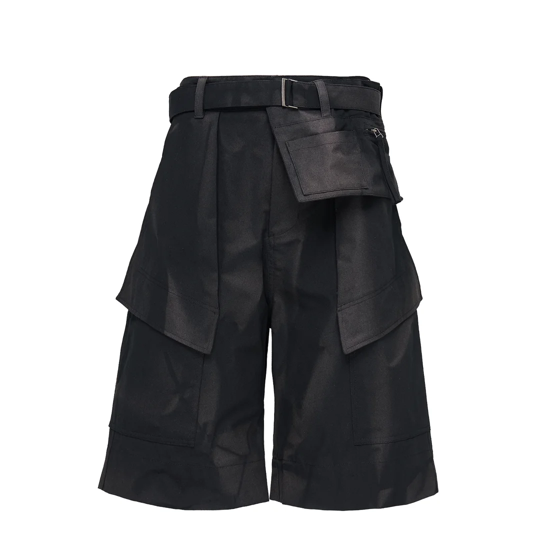 Sun-Bleached Detachable Pocket Shorts - 1
