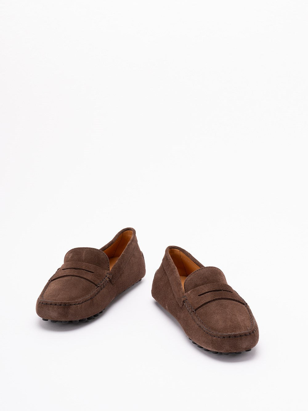 Tod's Women `Gommino` Driving Shoes In Suede - 2