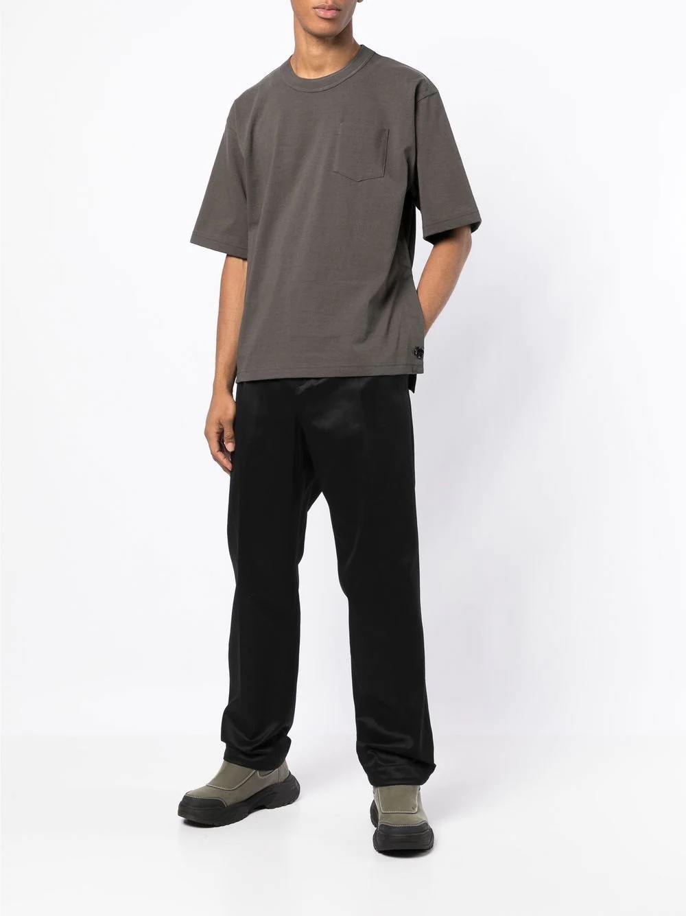 patch-pocket cotton T-shirt - 2