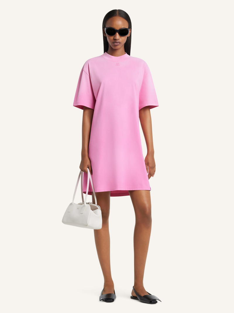 courrèges SOLARIZED T-SHIRT DRESS outlook