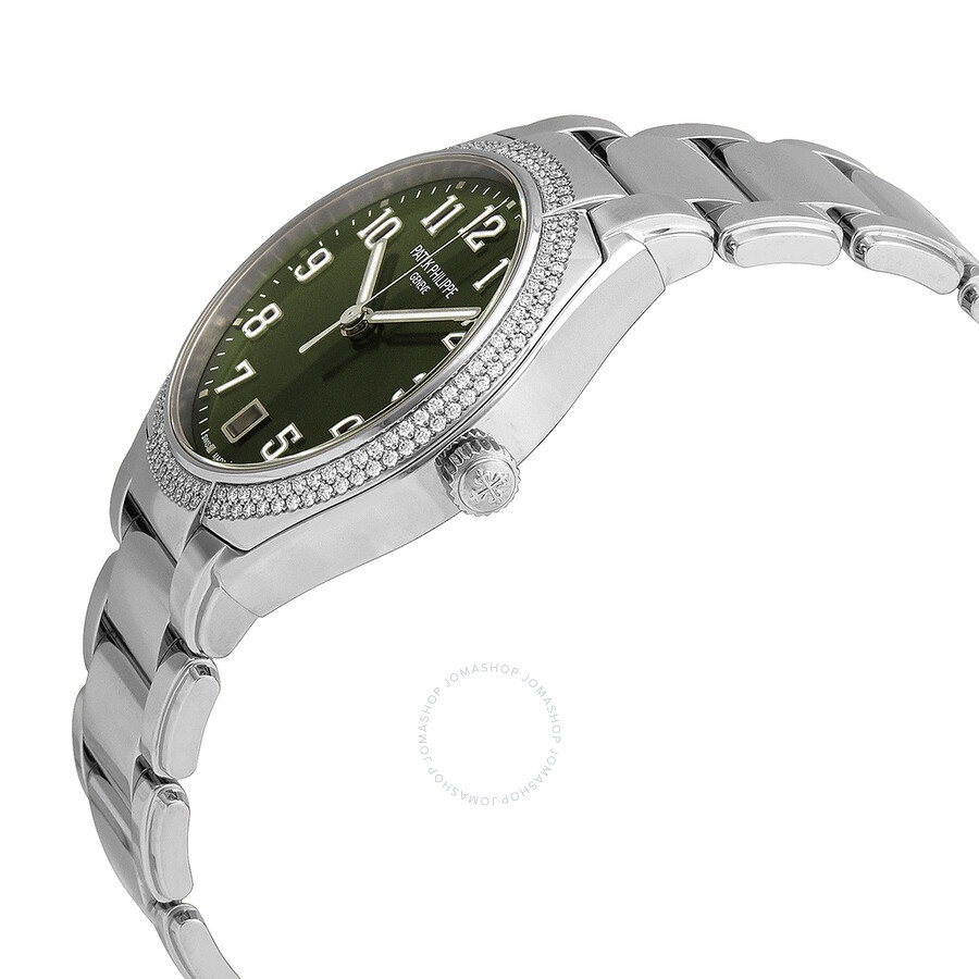 Patek Philippe Olive Green Twenty 4 Automatic Diamond Ladies Watch 7300/1200A-011 - 2