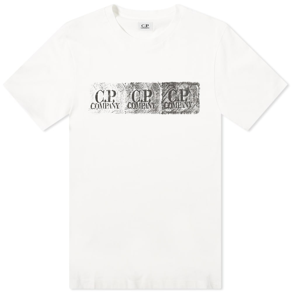 C.P. Company Ombre Stamp Logo Tee - 1