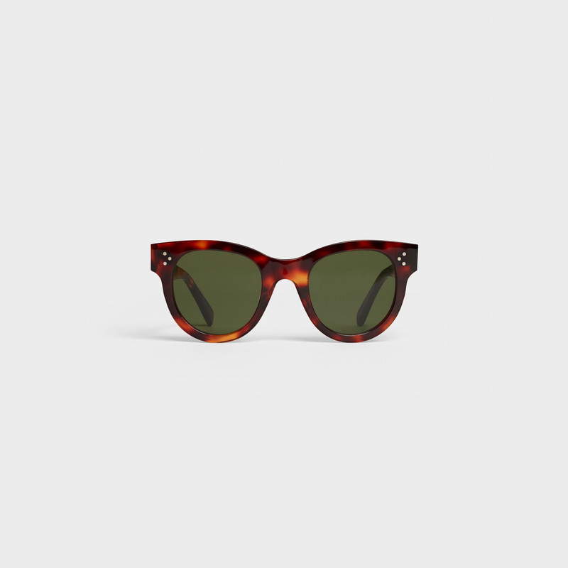 CL40003U Cat Eye S003 Sunglasses in Acetate with Mineral Glass Lenses - 1