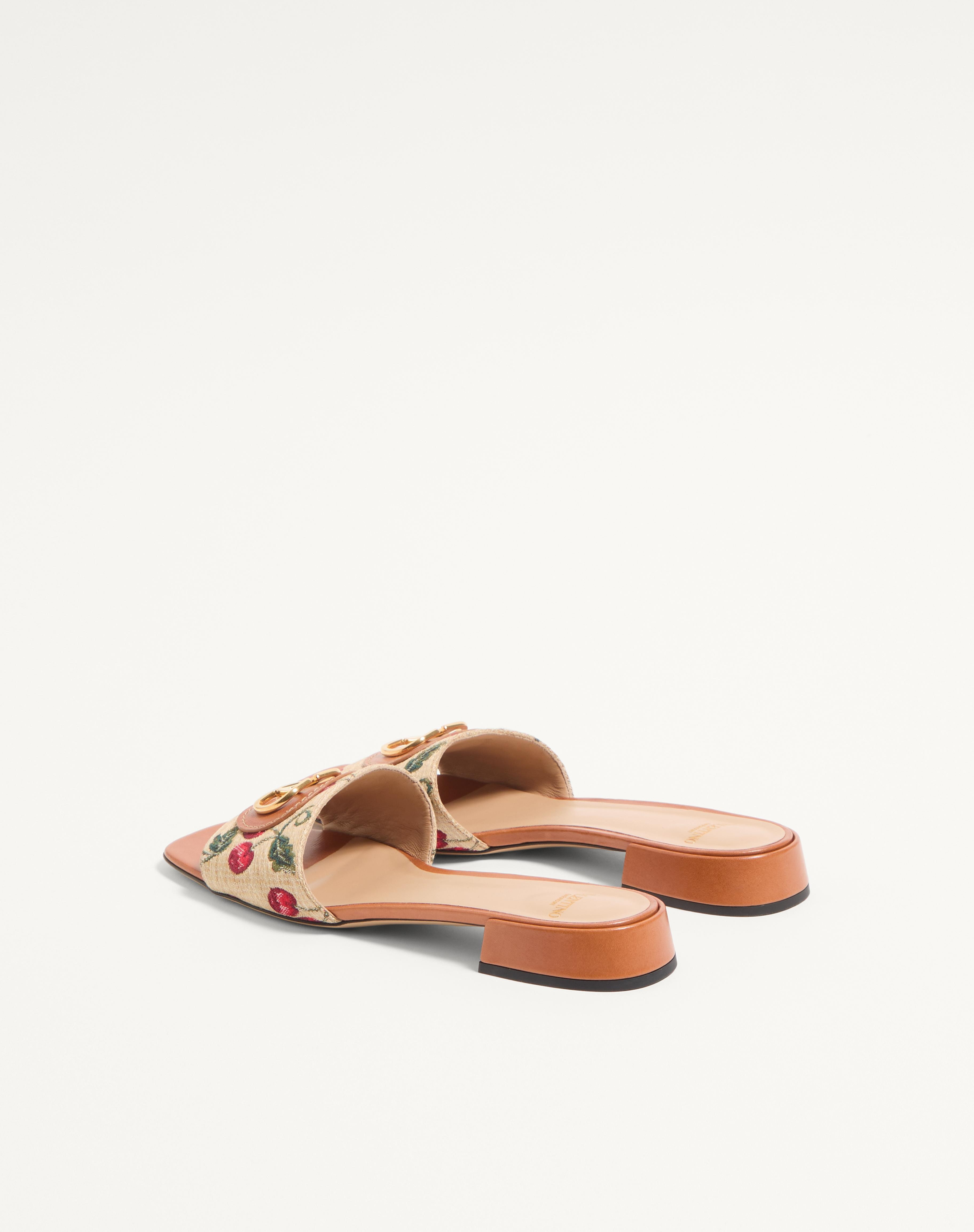 VLOGO SIGNATURE CHERRYFIC SLIDE SANDAL 20MM - 5