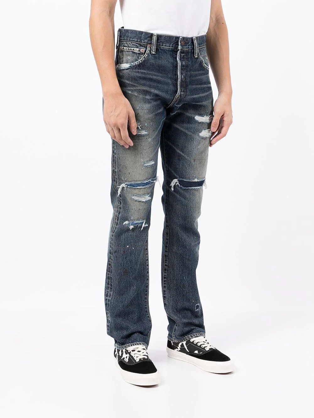 x Browns 50 Social Sculpture distressed jeans - 3