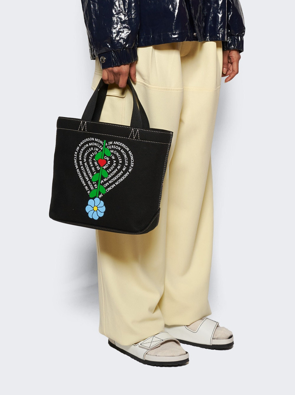 X JW Anderson Small Tote Bag Black - 2