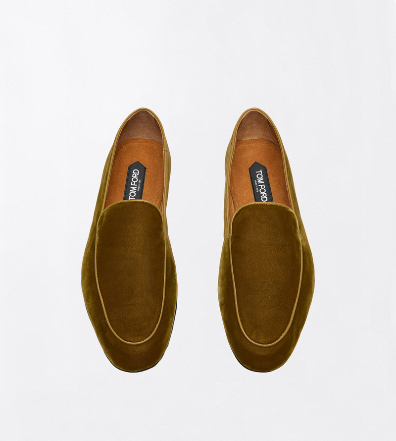 TOM FORD VELVET LEO SLIPPER outlook