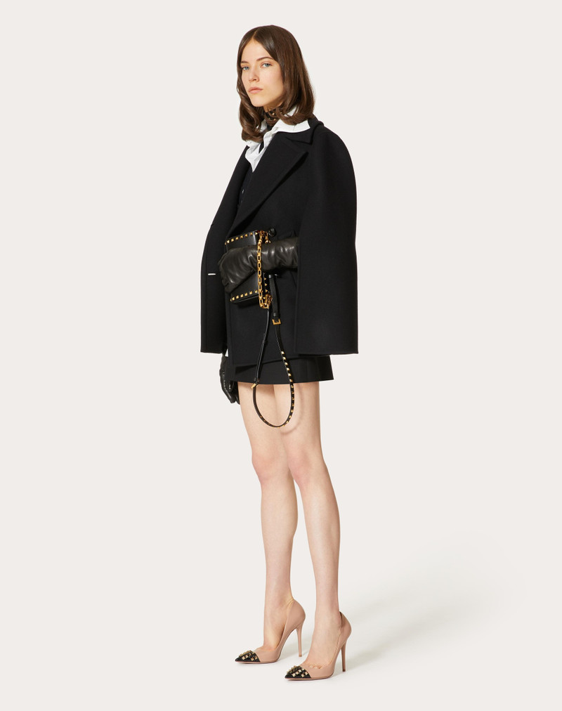 Valentino ROCKSTUD GRAINY CALFSKIN CLUTCH outlook