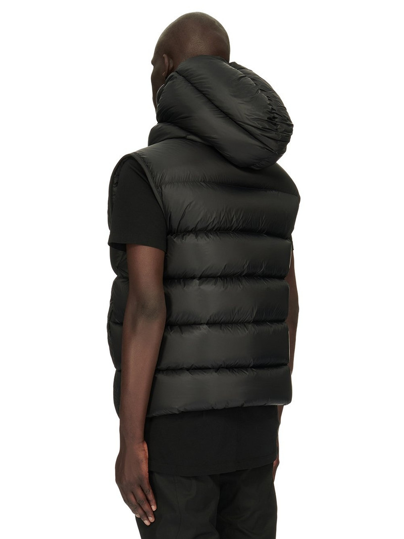 Quilted Recycled-Shell Hooded Down Gilet 3