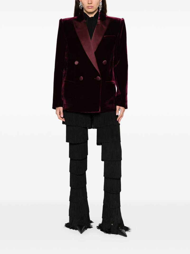 RETROFÊTE double-breasted shawl-lapel jacket outlook