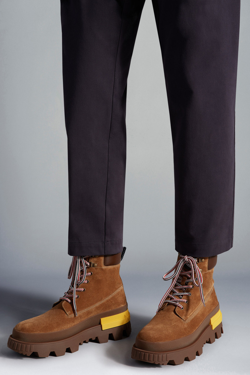 Moncler Mon Corp Lace-Up Boots outlook