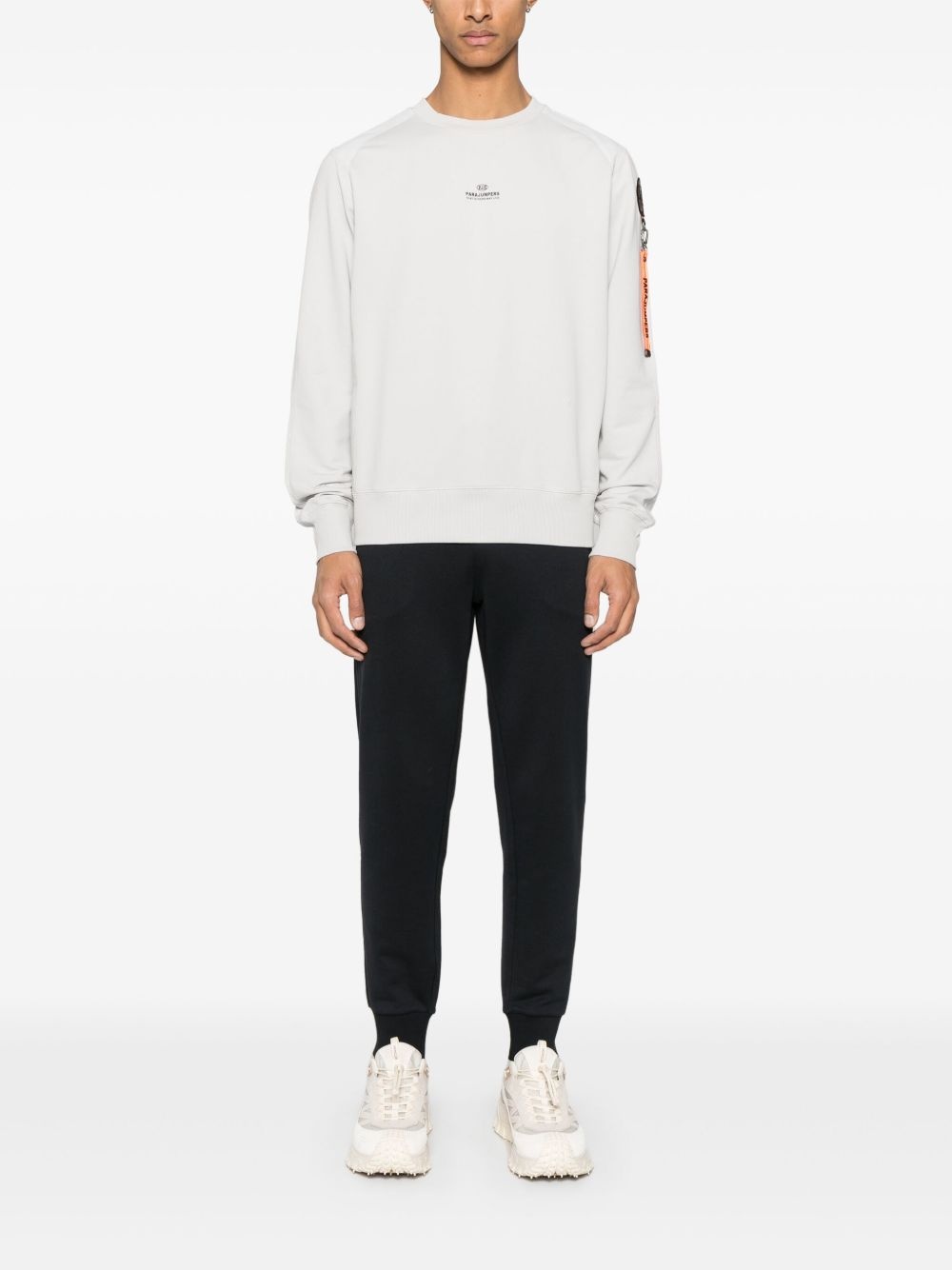 logo-patch sweatshirt - 2