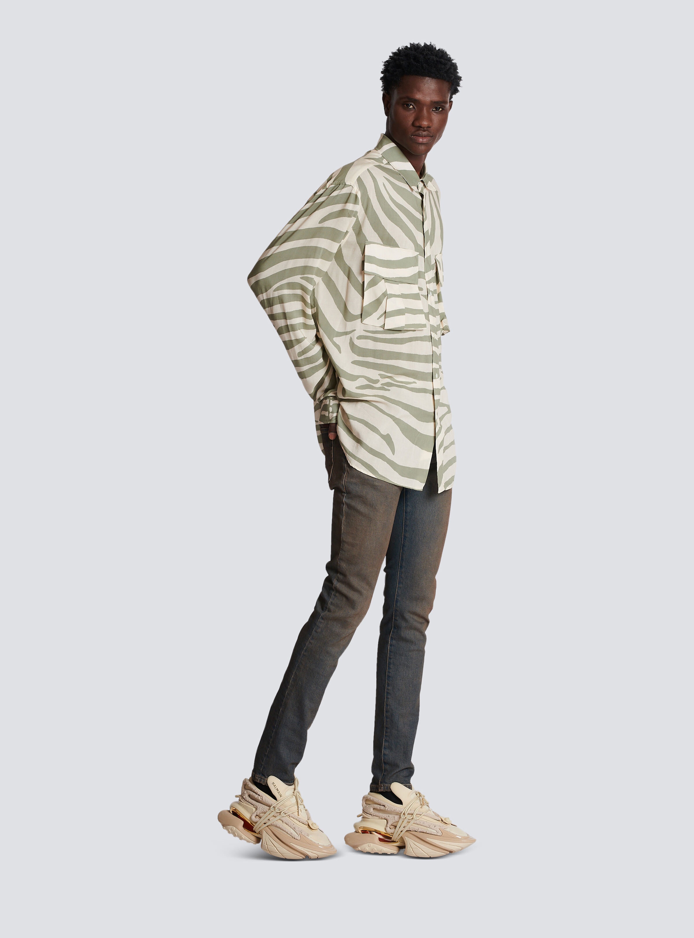 Zebra print shirt - 3