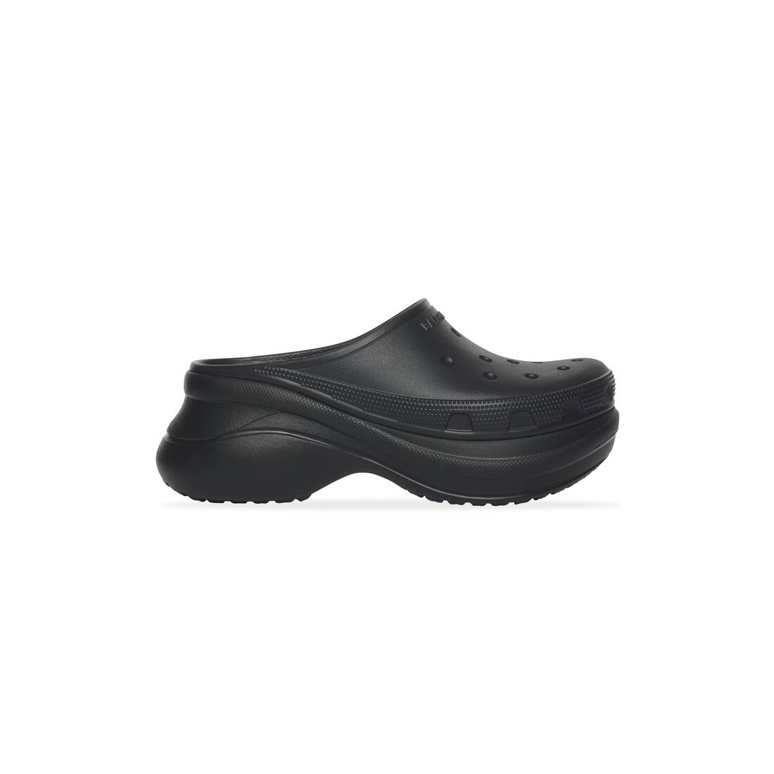 BALENCIAGA Men's Crocs™ Mule in Black | REVERSIBLE