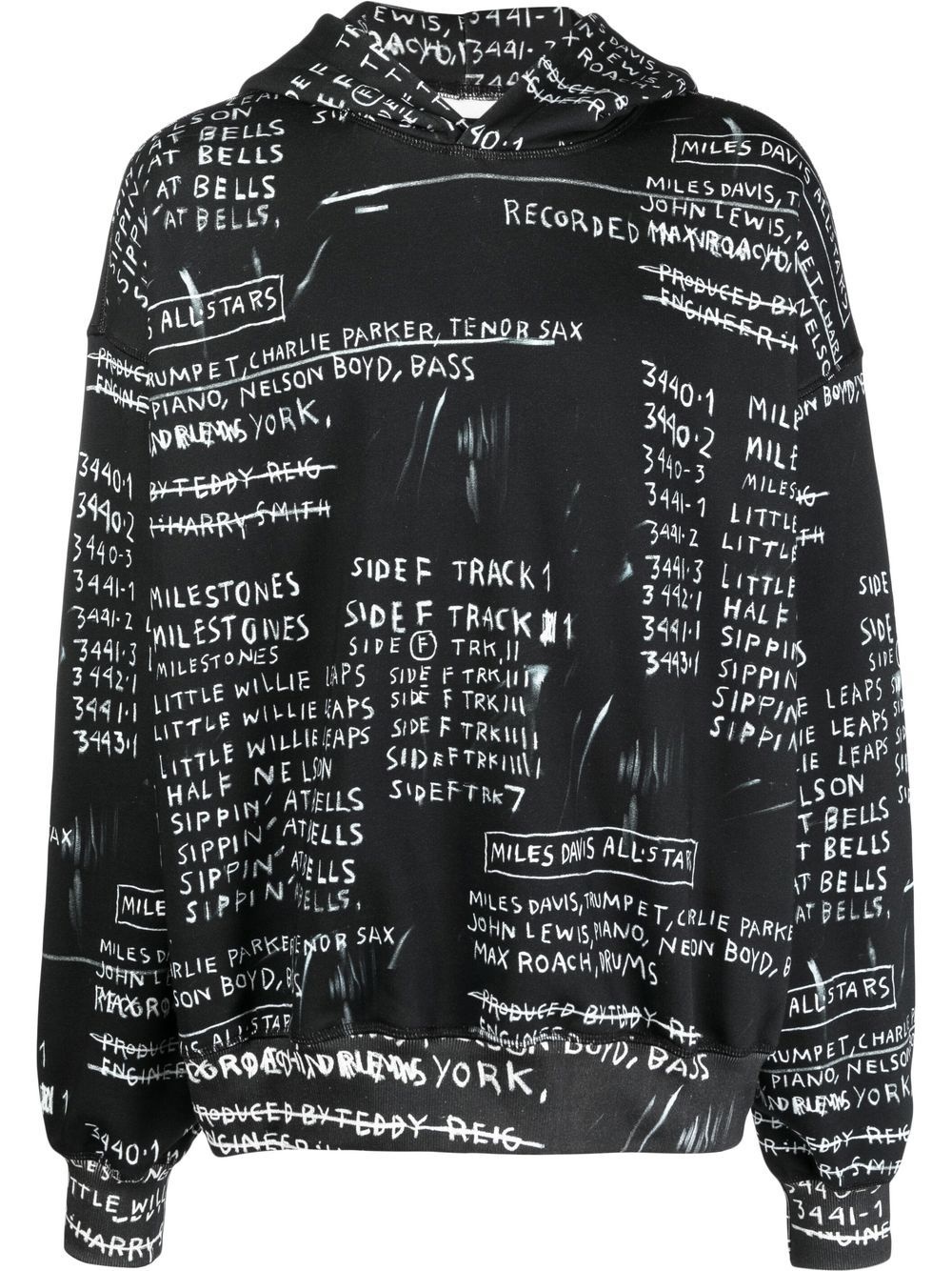 graphic-print hoodie - 1