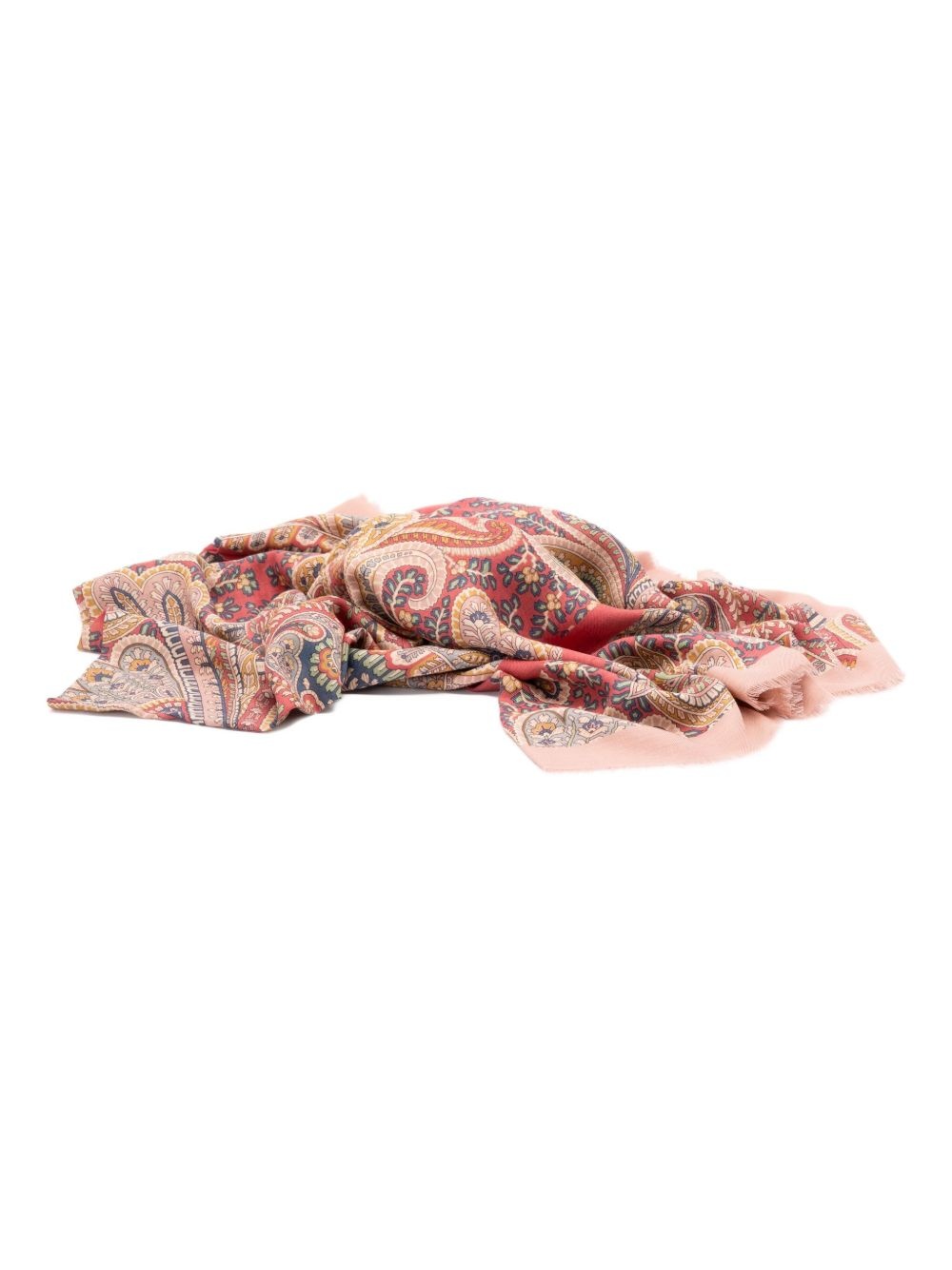 paisley-patterned scarf - 4