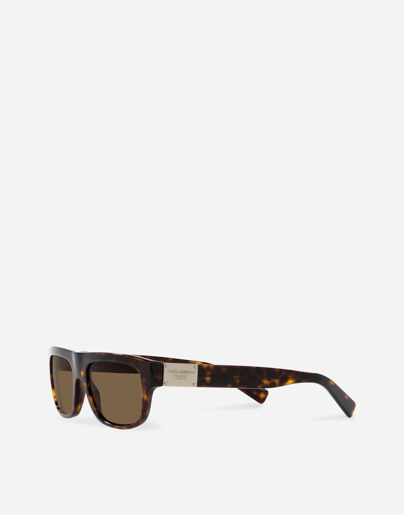 Dolce & Gabbana DG Plaque Sunglasses outlook