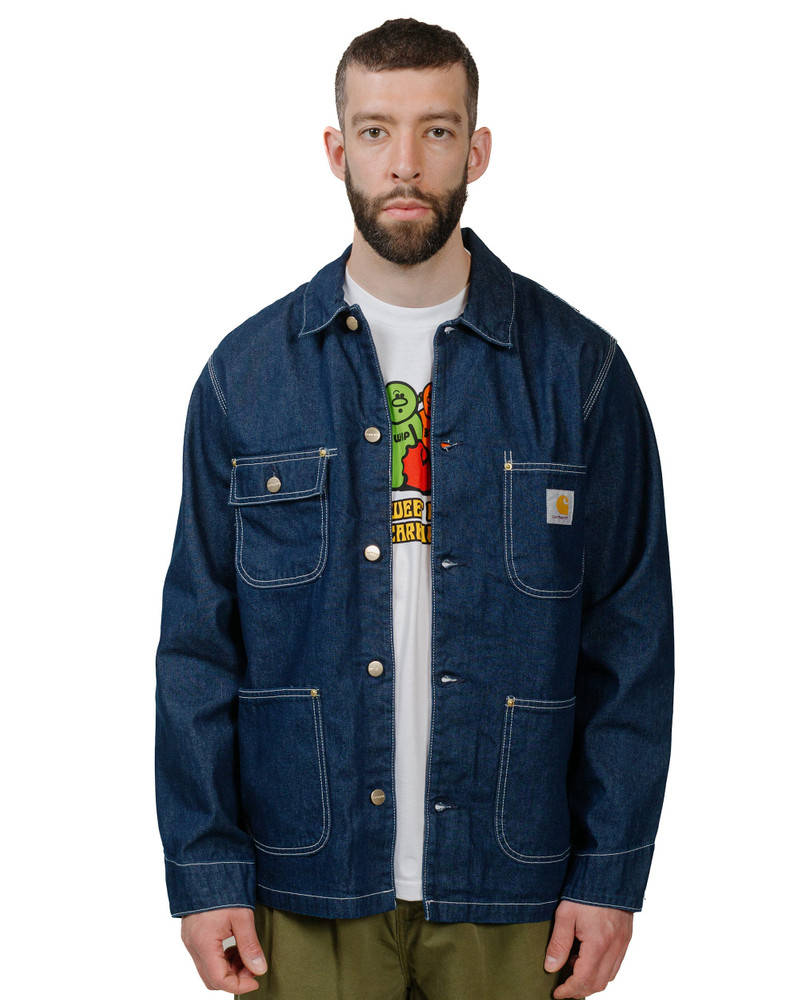 Carhartt Carhartt W.I.P. OG Chore Coat Denim Blue One Wash outlook