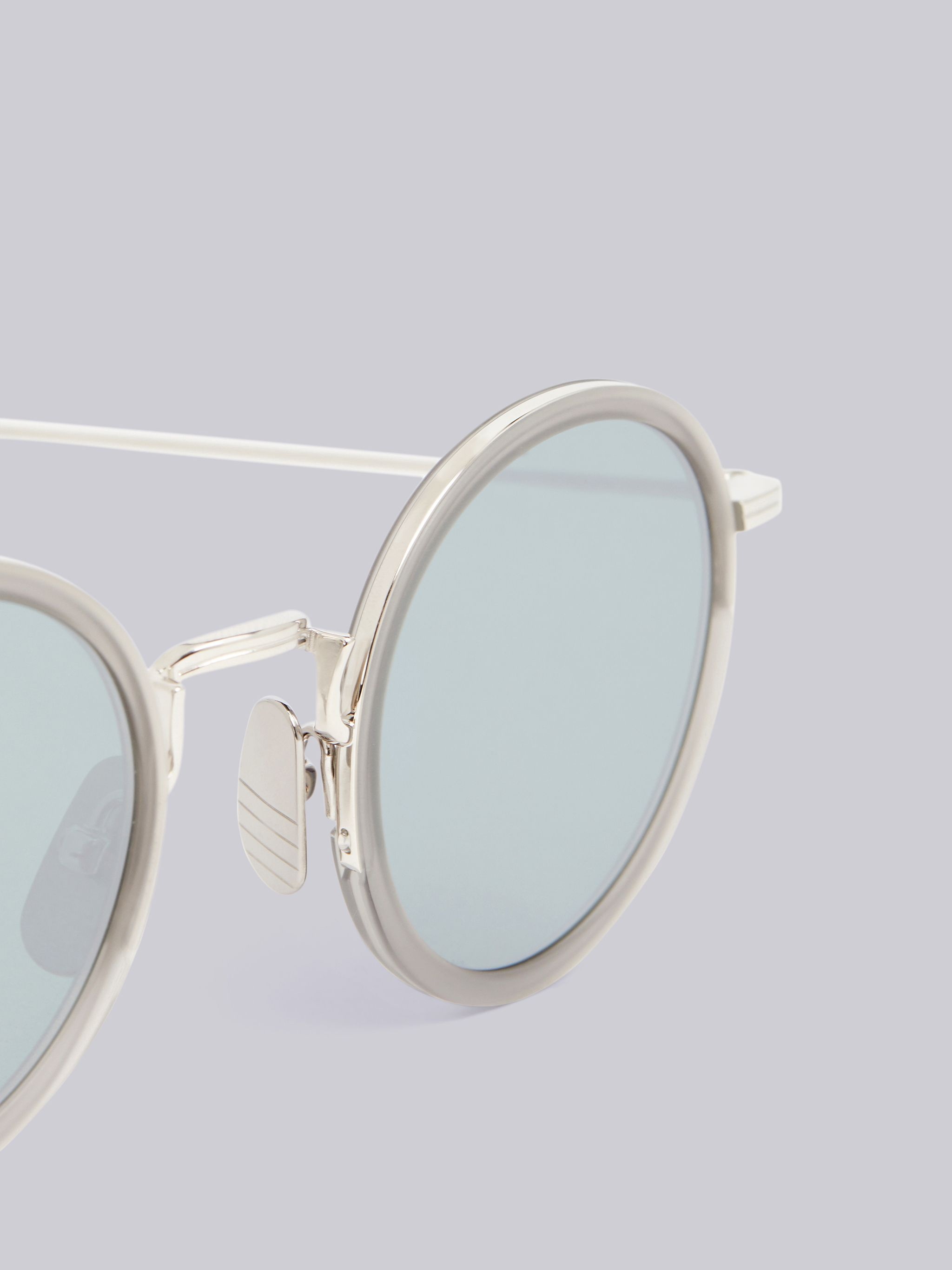 TB906 - Silver Round Sunglasses - 2