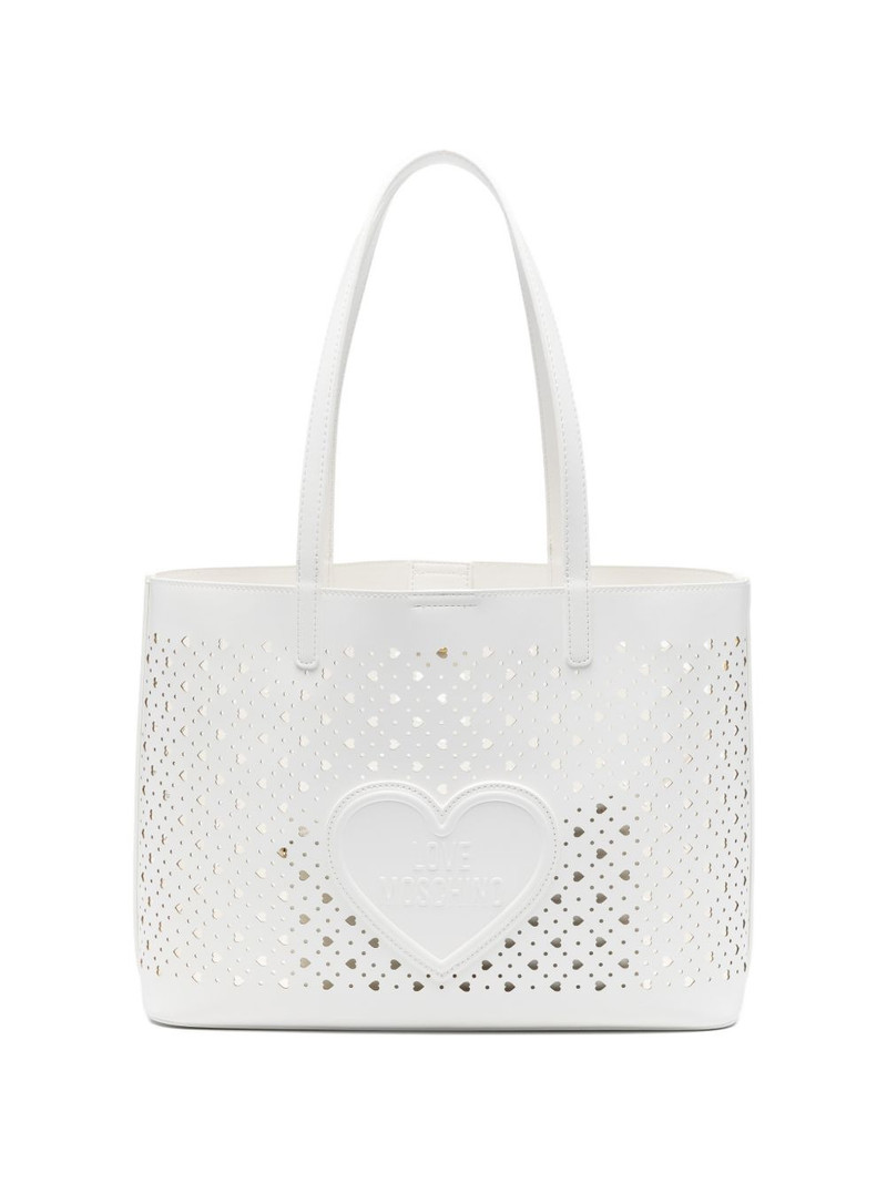 heart cut-out tote bag 1