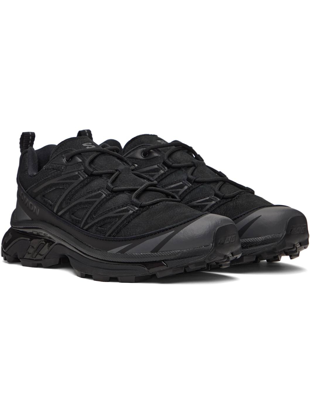 Black XT-6 Expanse Leather Sneakers - 4