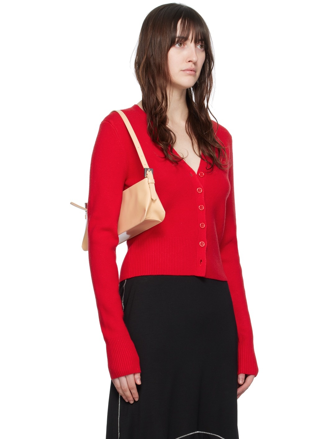 Red Camelie Cardigan - 2