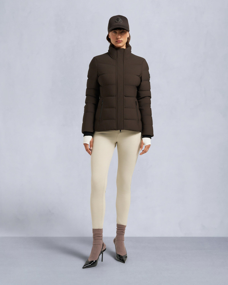 BETTA SHEARLING TRIM DOWN PUFFER JACKET 7