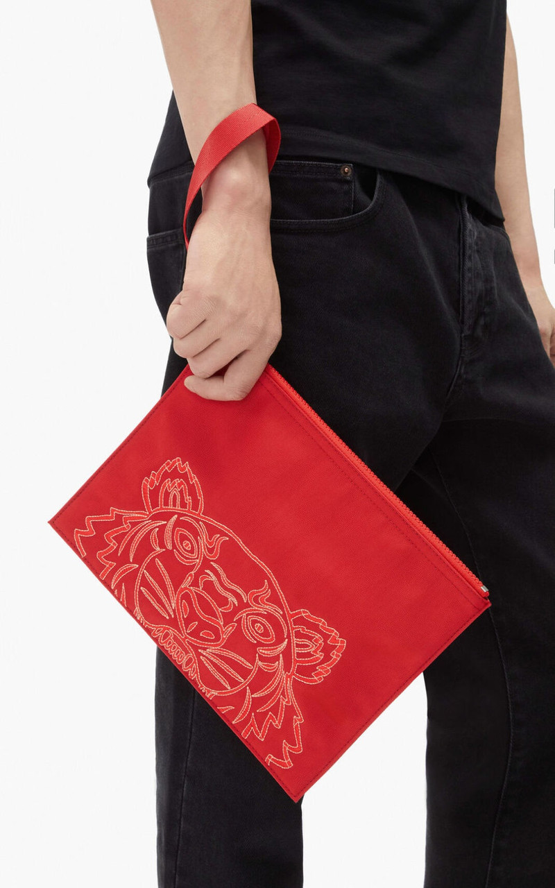 KENZO Large Kampus Tiger pouch outlook