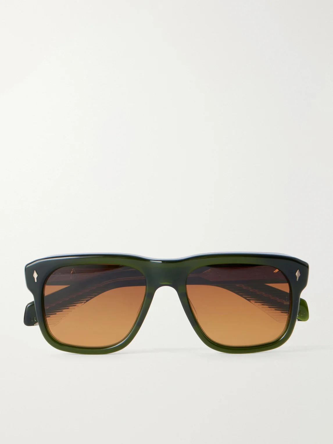 Yves Square-Frame Acetate Sunglasses - 1